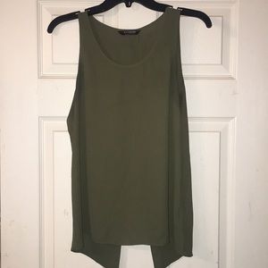 Split back tank, worn once!